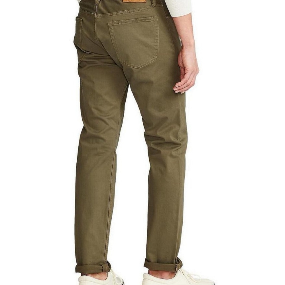 Lightly Used Varick Slim-Fit Sateen Stretch Pants